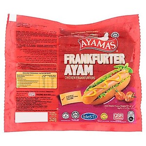 Ayamas Chicken Frankfurters 340g